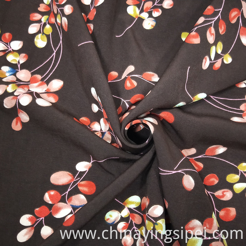 Custom 4-Way Stretch woven Printed Mesh Fabric 97%Polyester 3%Spandex Breathable Fabric For Dress